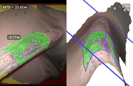 單物鏡相位掃描三維立體測量圖實拍 單物鏡相位掃描三維立體測量圖實拍