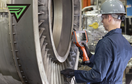 工業級內窺鏡檢測現場圖 工業級內窺鏡檢測現場圖