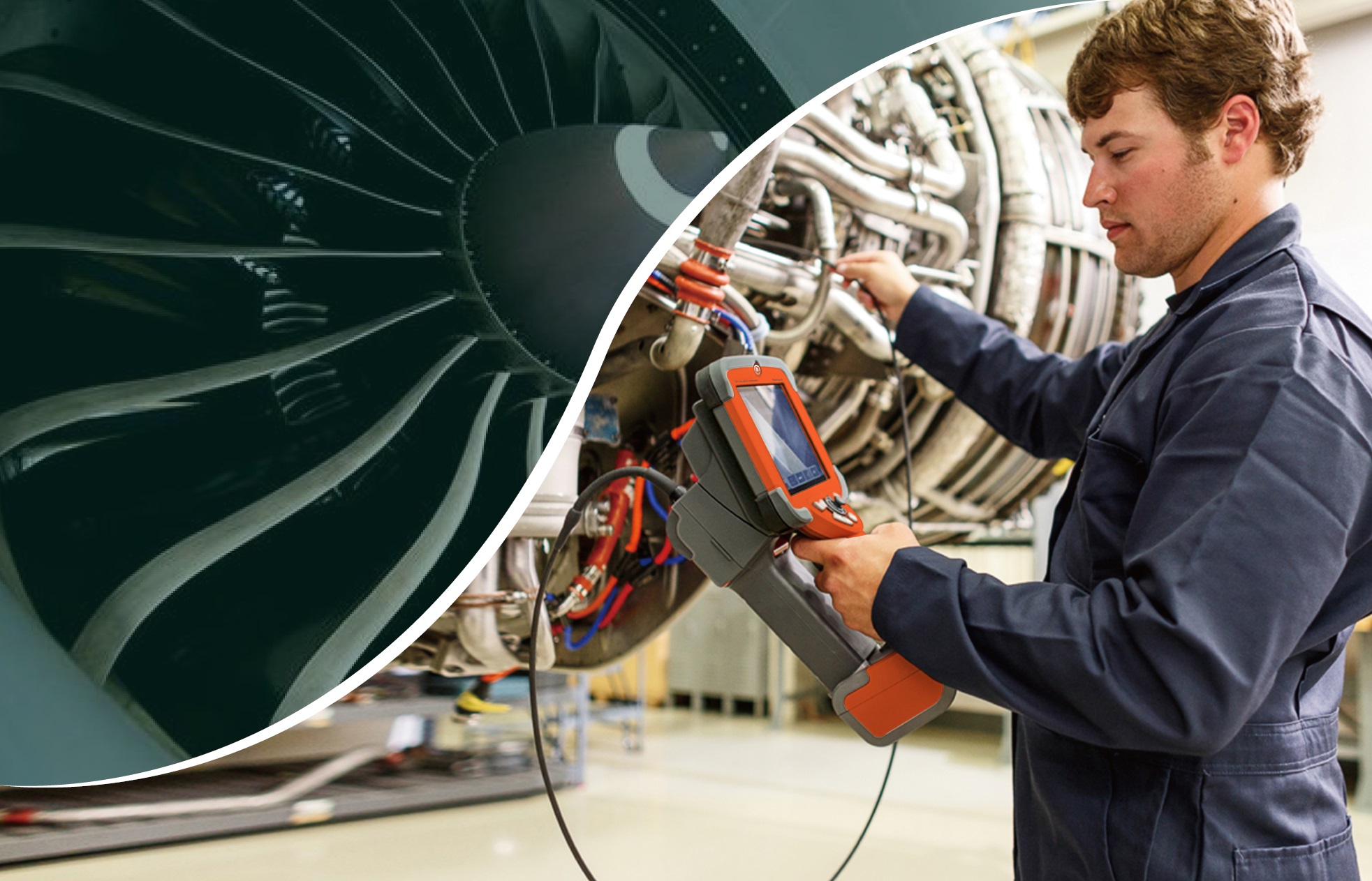 高清智能視頻內窺鏡 XLG4 檢查飛機發動機 高清智能視頻內窺鏡 XLG4 檢查飛機發動機